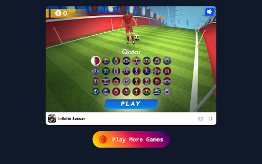 Infinite Soccer Game Experience Endless Football Fun!  from Chrome web store to be run with OffiDocs Chromium online
