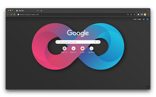 Infinity Gradient  from Chrome web store to be run with OffiDocs Chromium online