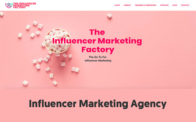 Influencer Marketing Agency  from Chrome web store to be run with OffiDocs Chromium online