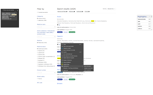 InfoFinder Pro  from Chrome web store to be run with OffiDocs Chromium online