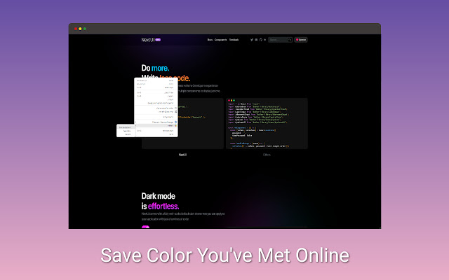 InkMark  from Chrome web store to be run with OffiDocs Chromium online
