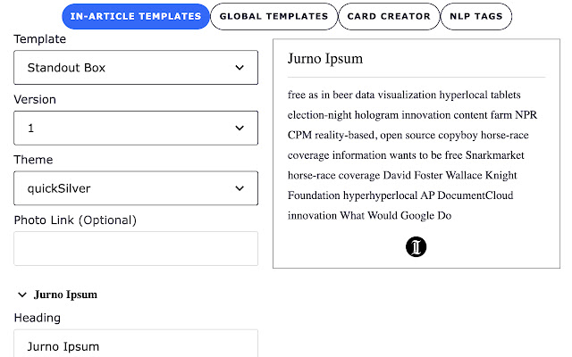 Inkstension  from Chrome web store to be run with OffiDocs Chromium online