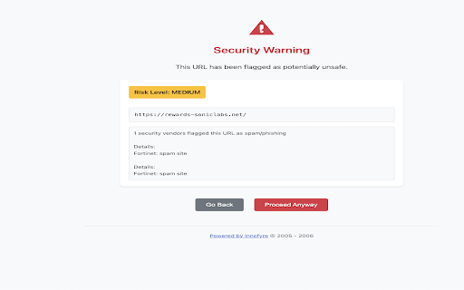 InnoShield  from Chrome web store to be run with OffiDocs Chromium online