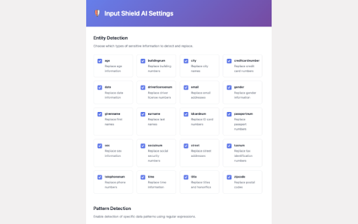 Input Shield AI  from Chrome web store to be run with OffiDocs Chromium online