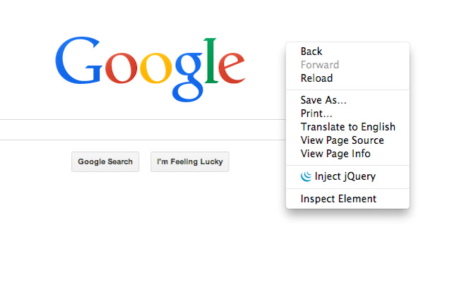 Insert jQuery  from Chrome web store to be run with OffiDocs Chromium online
