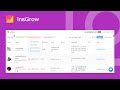 InsGrow Social Media Automation Tool  from Chrome web store to be run with OffiDocs Chromium online