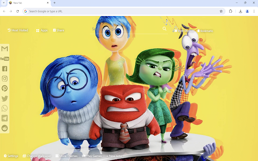 Inside Out 2 Wallpaper  from Chrome web store to be run with OffiDocs Chromium online