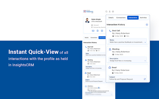 InsightsCRM LinkFinder  from Chrome web store to be run with OffiDocs Chromium online
