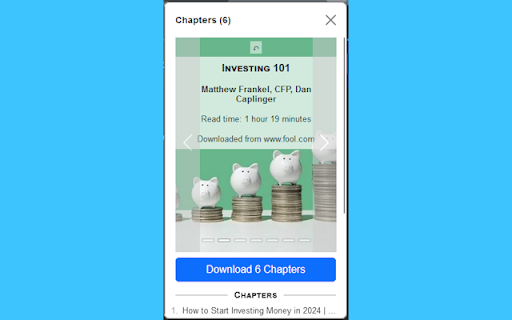 Instabook  from Chrome web store to be run with OffiDocs Chromium online