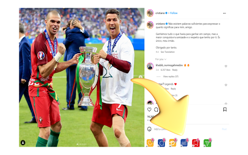 InstaBoost by MyInstaFollow  from Chrome web store to be run with OffiDocs Chromium online