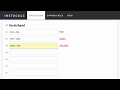 InstaCalc  from Chrome web store to be run with OffiDocs Chromium online