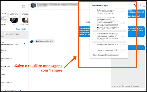 InstaClip  from Chrome web store to be run with OffiDocs Chromium online