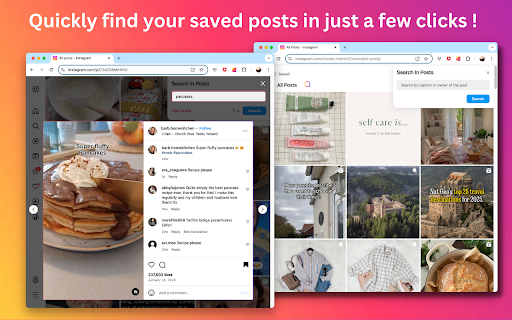 Instagram Post Finder  from Chrome web store to be run with OffiDocs Chromium online