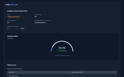 Instagram Reach Boost  from Chrome web store to be run with OffiDocs Chromium online