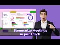 Instaminutes #1st Meeting Intelligence tool  from Chrome web store to be run with OffiDocs Chromium online
