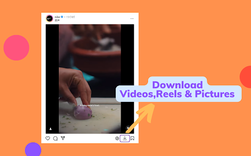 InstaNote: Download and Save Video for IG  from Chrome web store to be run with OffiDocs Chromium online