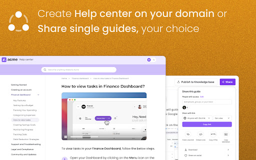 InstantDocs Create How To Videos and Docs In Minutes  from Chrome web store to be run with OffiDocs Chromium online