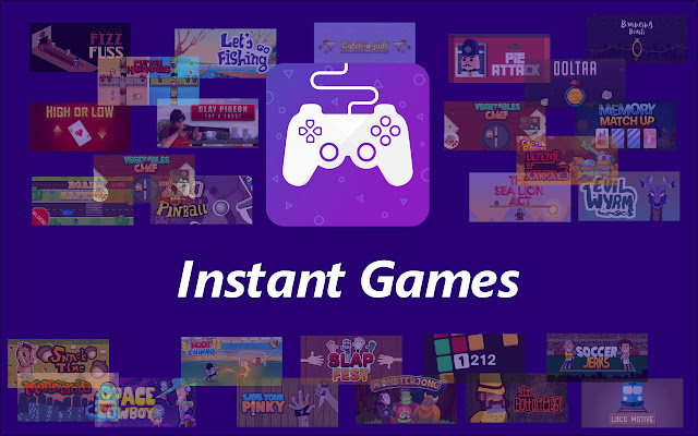 Instant Games  from Chrome web store to be run with OffiDocs Chromium online