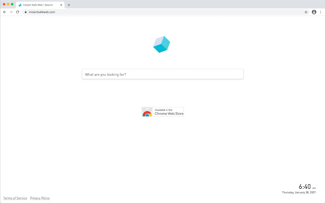 Instant Safe Web — A Better Way to Search  from Chrome web store to be run with OffiDocs Chromium online
