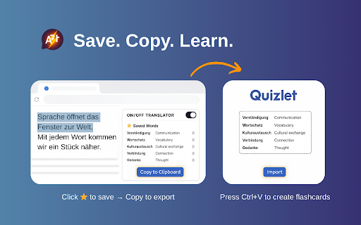 Instant Translator  from Chrome web store to be run with OffiDocs Chromium online