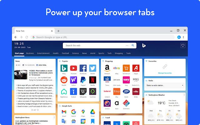 Instant Web  from Chrome web store to be run with OffiDocs Chromium online