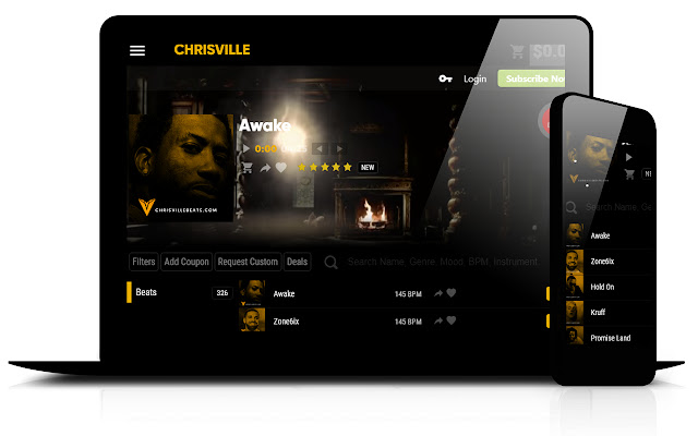 Instrumentals For Rap  from Chrome web store to be run with OffiDocs Chromium online