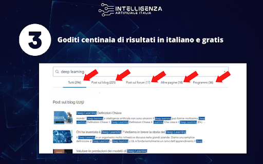 Intelligenza Artificiale Italia  from Chrome web store to be run with OffiDocs Chromium online