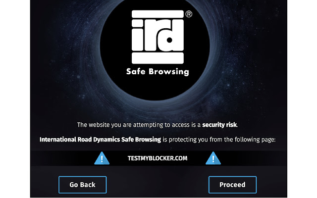 International Road Dynamics Safe Browsing  from Chrome web store to be run with OffiDocs Chromium online