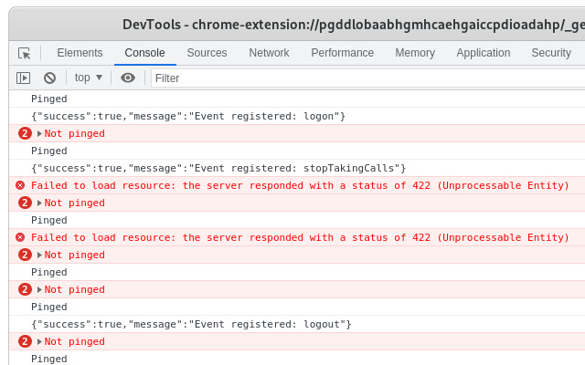 Interpreter events tracker for Bilingual  from Chrome web store to be run with OffiDocs Chromium online