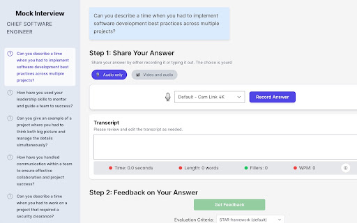Interview Igniter AI Career Companion from Chrome web store to be run with OffiDocs Chromium online Interview Igniter AI Career Companion from Chrome web store to be run with OffiDocs Chromium online