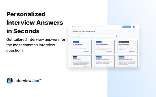 InterviewJam  from Chrome web store to be run with OffiDocs Chromium online