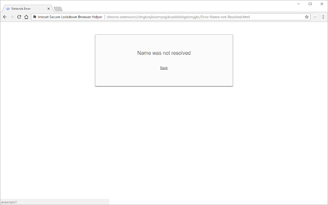 Inteset Secure Lockdown Browser Helper  from Chrome web store to be run with OffiDocs Chromium online