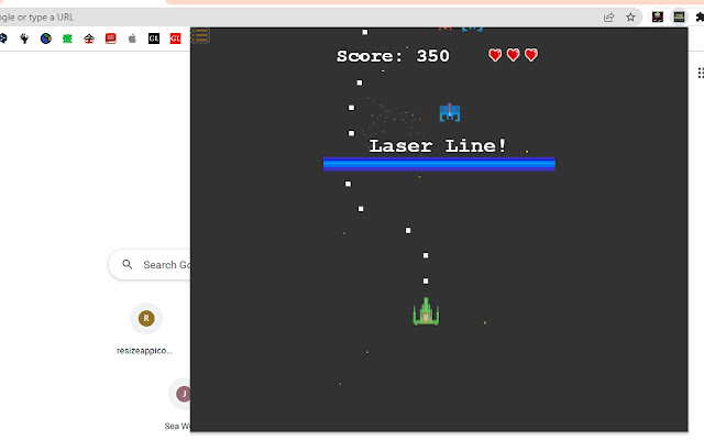 Invace Spaders Game  from Chrome web store to be run with OffiDocs Chromium online