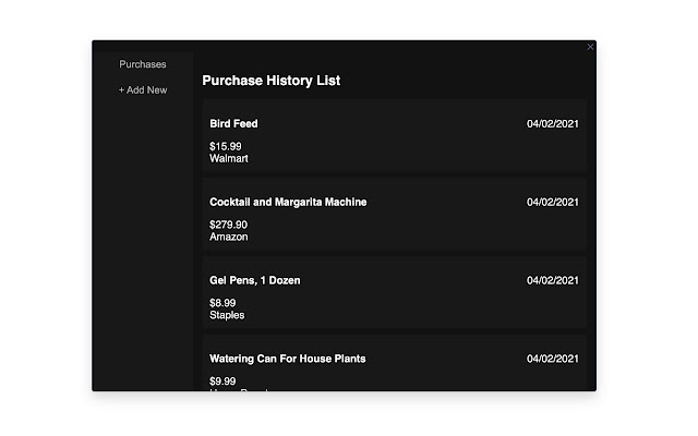 Inventory  from Chrome web store to be run with OffiDocs Chromium online