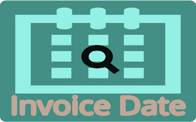 Invoice Date  from Chrome web store to be run with OffiDocs Chromium online