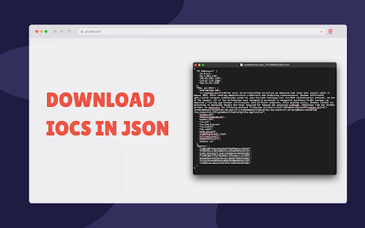 IOC Extractor Malware Bucket  from Chrome web store to be run with OffiDocs Chromium online