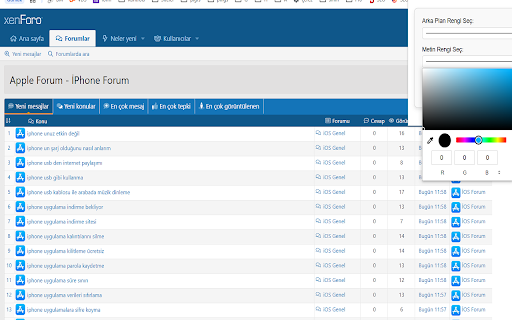IOS Forum  from Chrome web store to be run with OffiDocs Chromium online