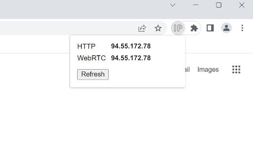 IP Address  from Chrome web store to be run with OffiDocs Chromium online