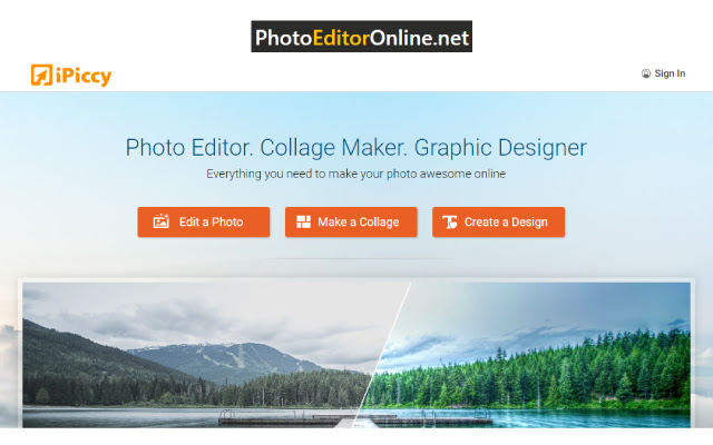 IPiccy | Web Based Photo Editor  from Chrome web store to be run with OffiDocs Chromium online