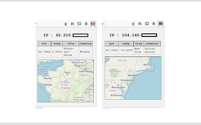 Ip Location  from Chrome web store to be run with OffiDocs Chromium online