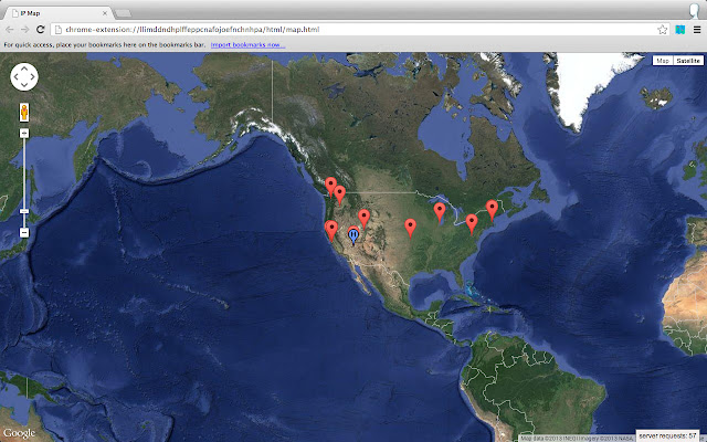 IP Request Mapper  from Chrome web store to be run with OffiDocs Chromium online