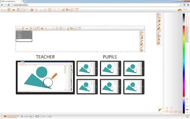 IQClass Plus  from Chrome web store to be run with OffiDocs Chromium online
