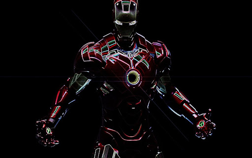 Iron Man Browser Theme  from Chrome web store to be run with OffiDocs Chromium online