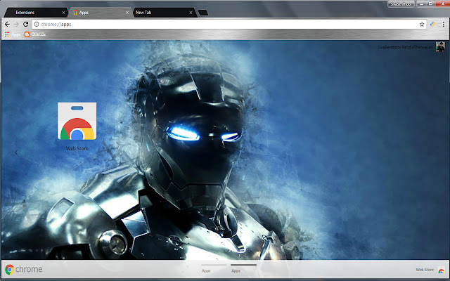 Iron Man Mark II Avengers  from Chrome web store to be run with OffiDocs Chromium online