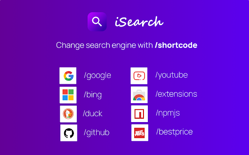 iSearch  from Chrome web store to be run with OffiDocs Chromium online