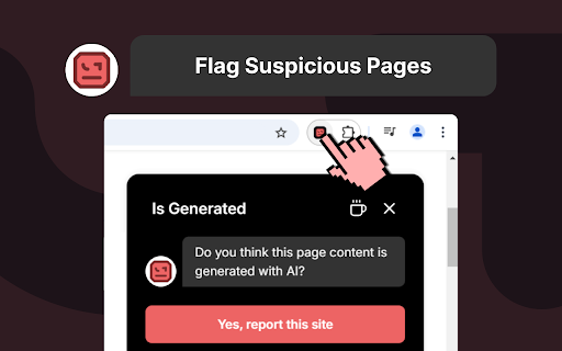 Is Generated Block AI Content  from Chrome web store to be run with OffiDocs Chromium online