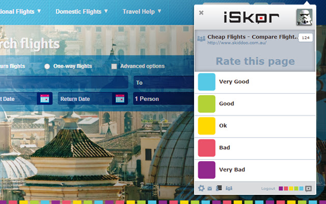 iSkor  from Chrome web store to be run with OffiDocs Chromium online