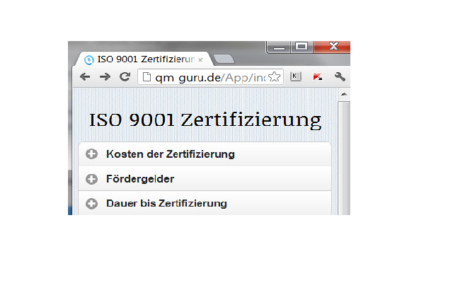 ISO 9001 Kosten  from Chrome web store to be run with OffiDocs Chromium online
