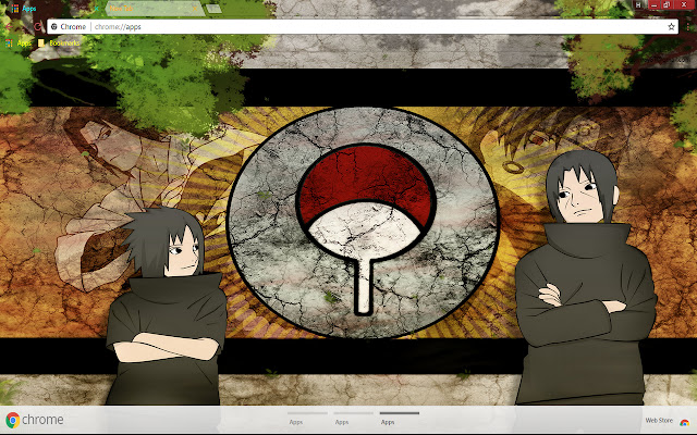 Itachi Uchiha Naruto Sasuke da Chrome Web Store será executado com OffiDocs Chromium online