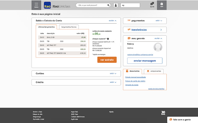 Itaú iFix  from Chrome web store to be run with OffiDocs Chromium online